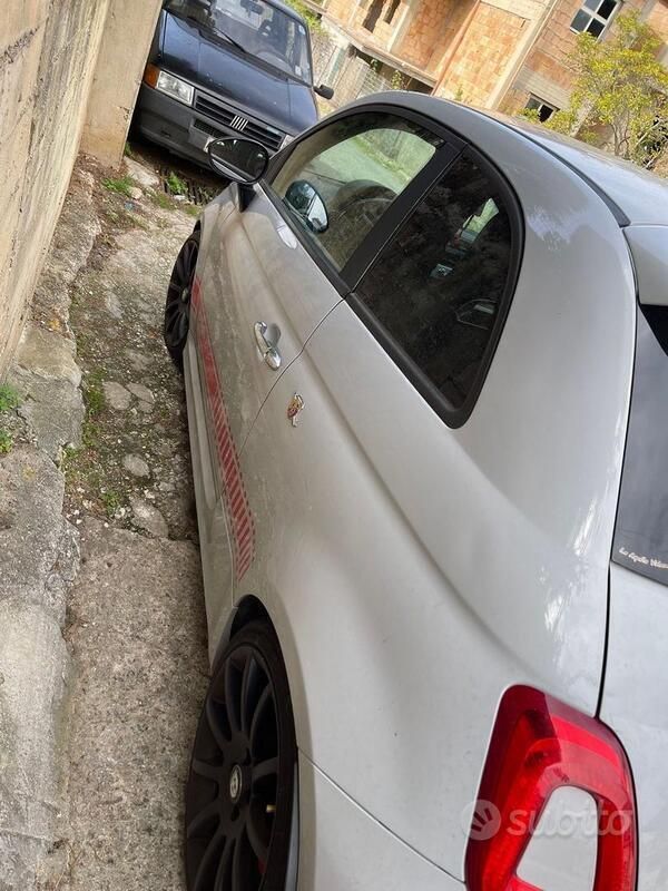 Usata Abarth 500 135 CV (99 kW) 2009 Grigio Utilitaria