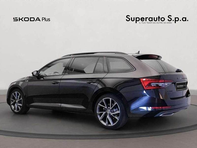 Usata Skoda Superb SportLine 218 CV (160 kW) 2023 Nero Station wagon