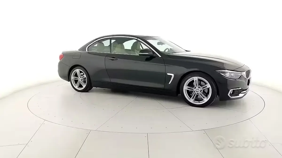 Usata BMW 420 Luxury Line 190 CV (139 kW) 2019 Nero Cabrio
