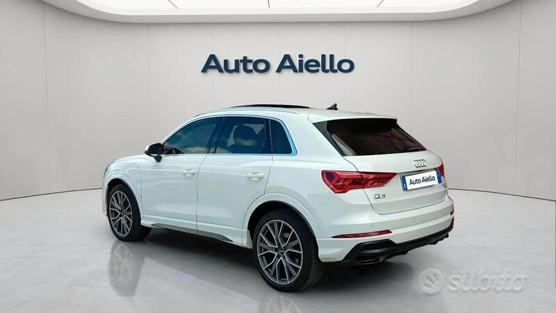 Usata Audi Q3 S-Line 190 CV (139 kW) 2019 Bianco SUV