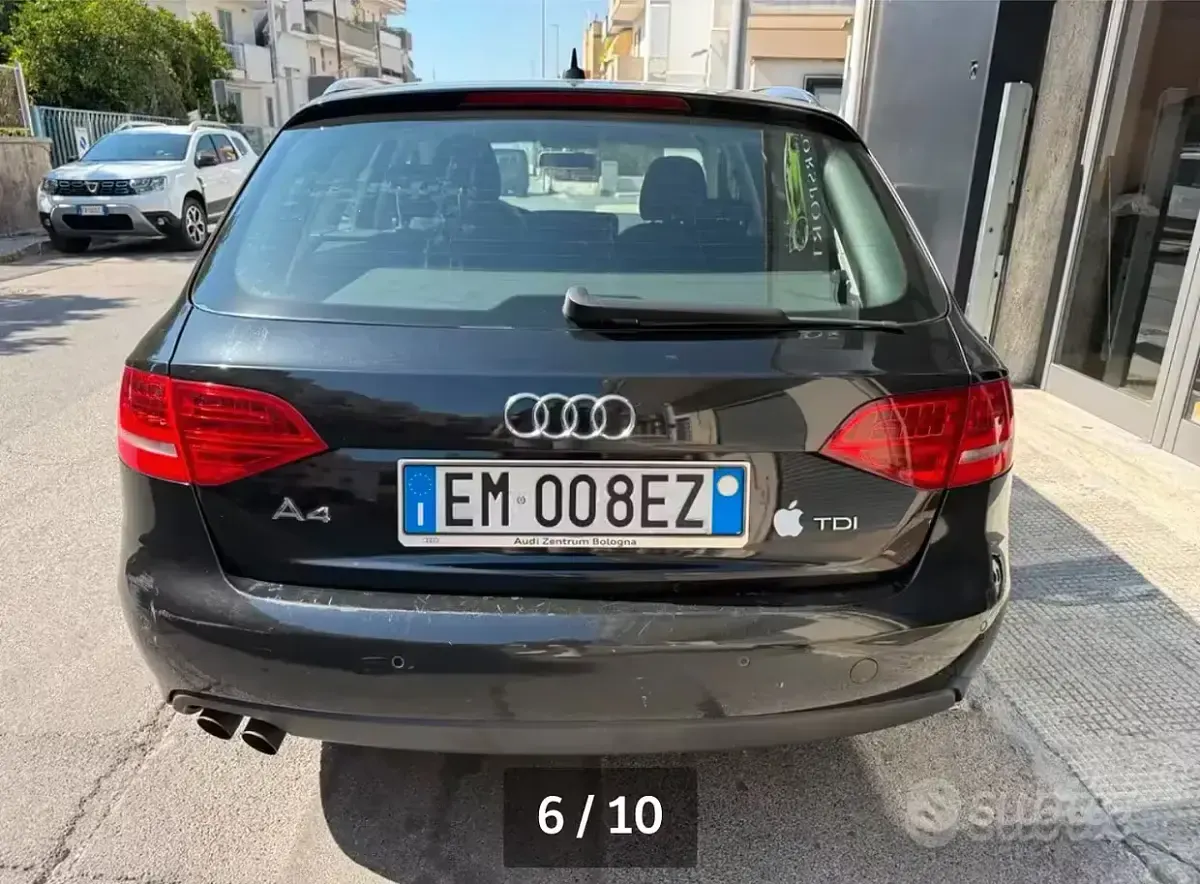 Usata Audi A4 143 CV (105 kW) 2012 Nero Station wagon