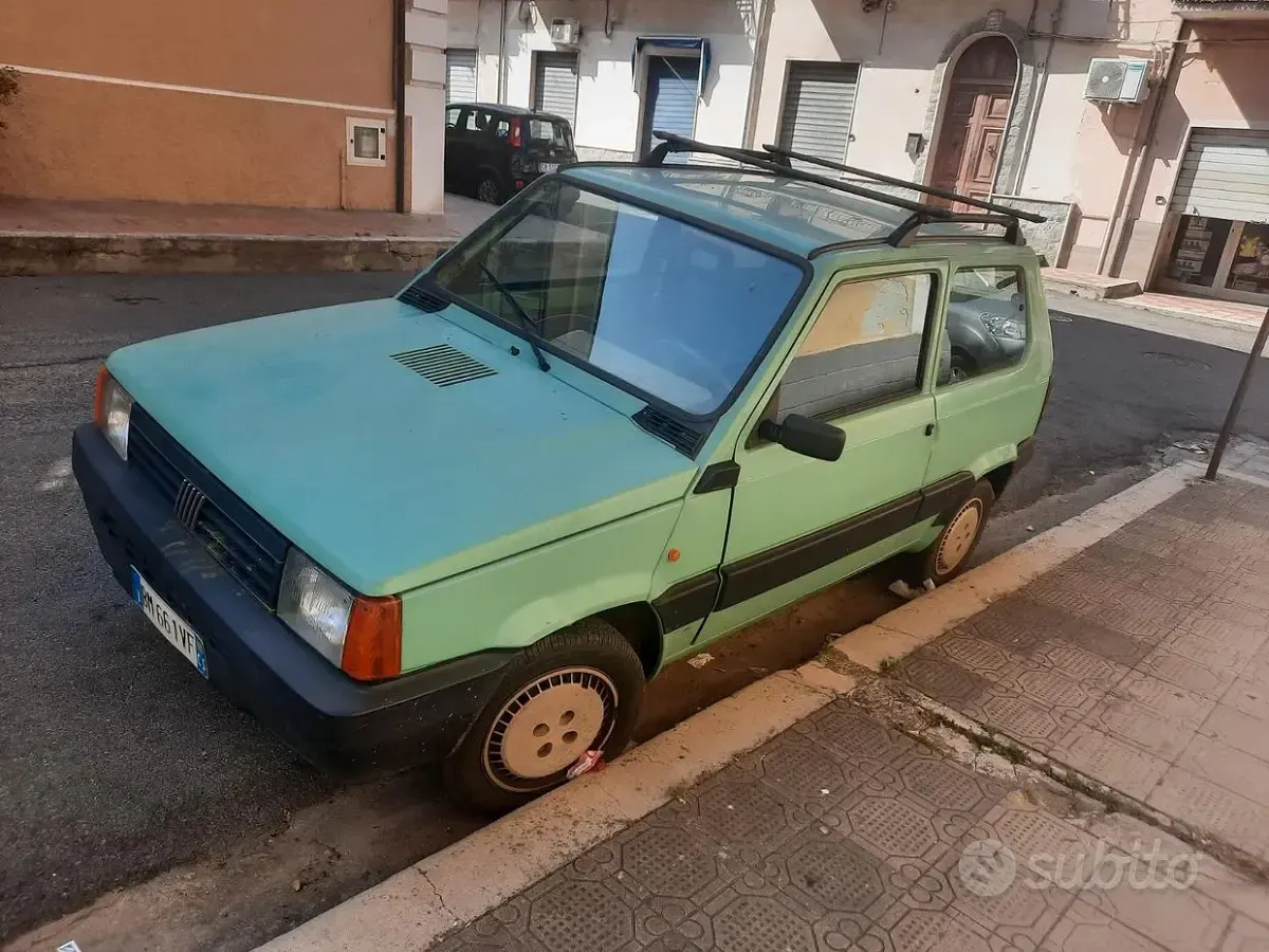 Usata Fiat Panda 39 CV (28 kW) 2000 Verde Berlina