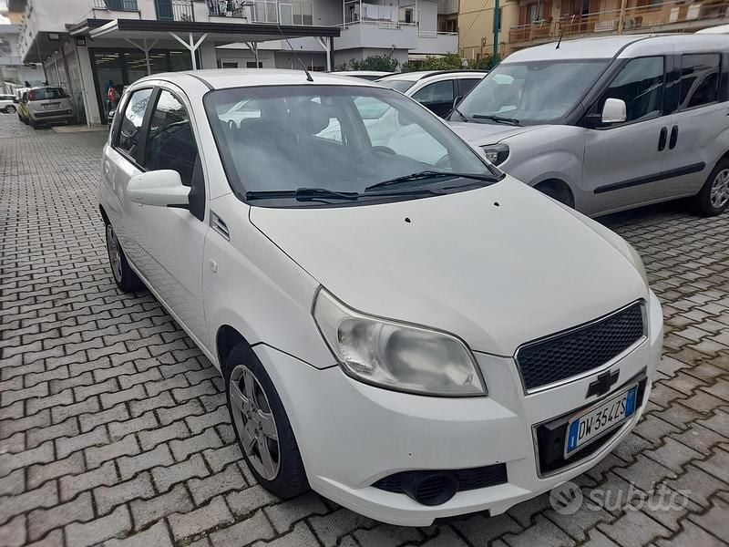 Usata Chevrolet Aveo LS 2009 Bianco Berlina