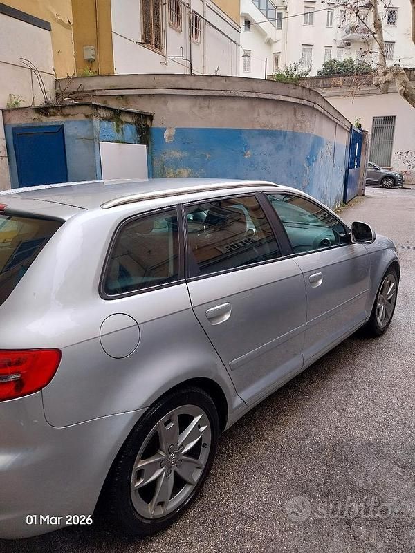 Usata Audi A3 2010 Grigio Utilitaria