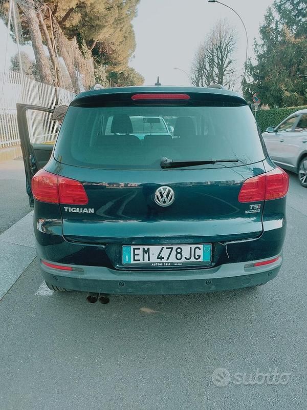 Usata VW Tiguan 122 CV (89 kW) 2012 Blu SUV