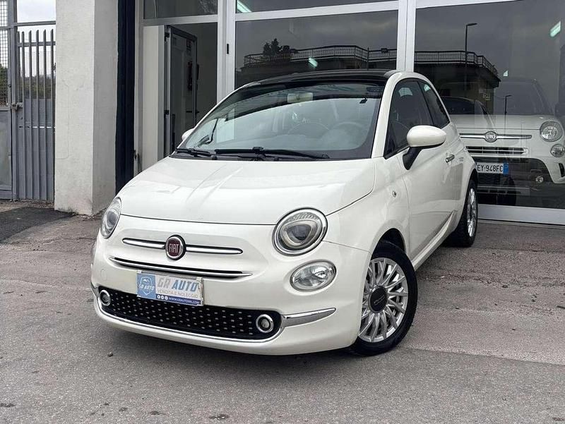 Usata Fiat 500 Lounge 95 CV (69 kW) 2017 Bianco originale Utilitaria