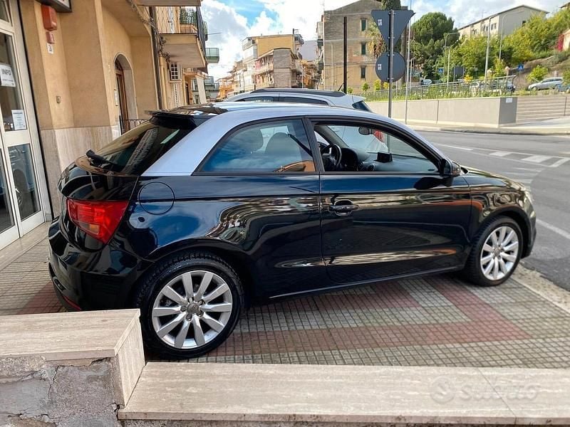 Usata Audi A1 Design 90 CV (66 kW) 2016 Nero Utilitaria