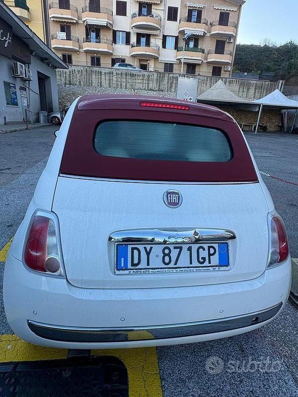 Usata Fiat 500C 75 CV (55 kW) 2009 Cabrio
