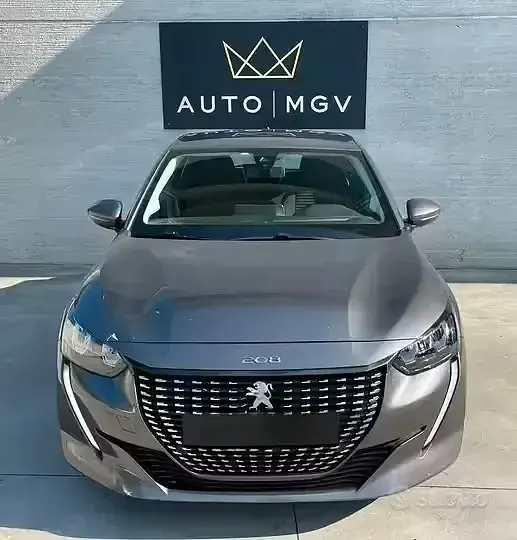 Usata Peugeot 208 Allure 101 CV (74 kW) 2021 Grigio Utilitaria
