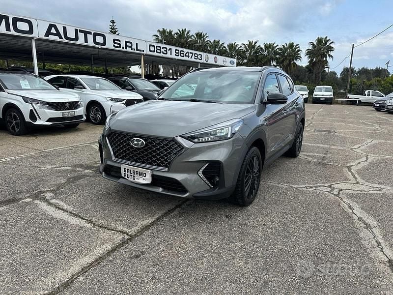 Usata Hyundai Tucson N Line 116 CV (85 kW) 2020 Grigio SUV