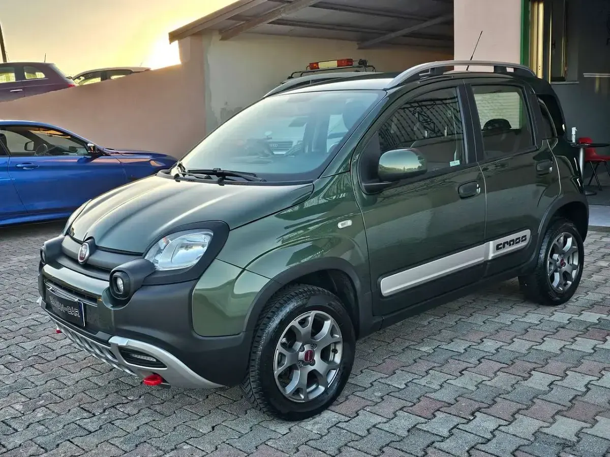 Usata Fiat Panda Cross Cross 95 CV (69 kW) 2018 Verde Utilitaria