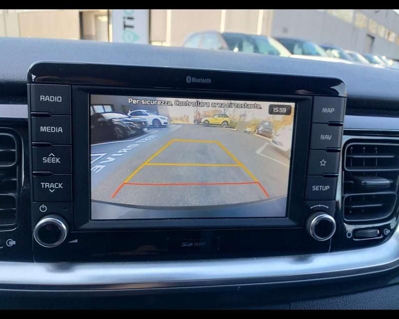 Usata Kia Stonic 120 CV (88 kW) 2019 Rosso SUV