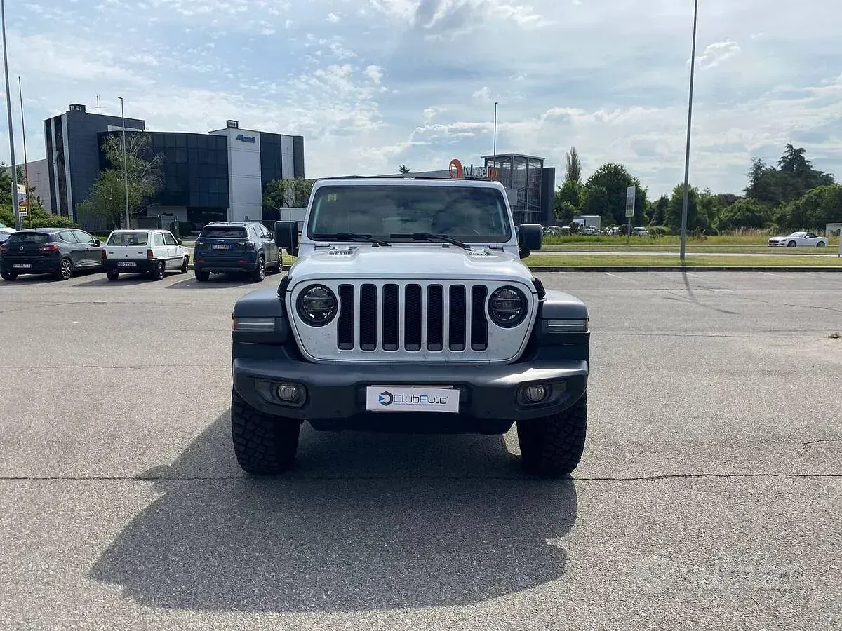 Usata Jeep Wrangler Unlimited Rubicon 2019 Bianco SUV