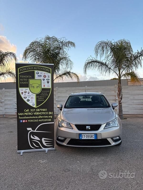 Grigio Usata 2015 Seat Ibiza Tre volumi | 3800 € (Super prezzo) - Immagine 1/4