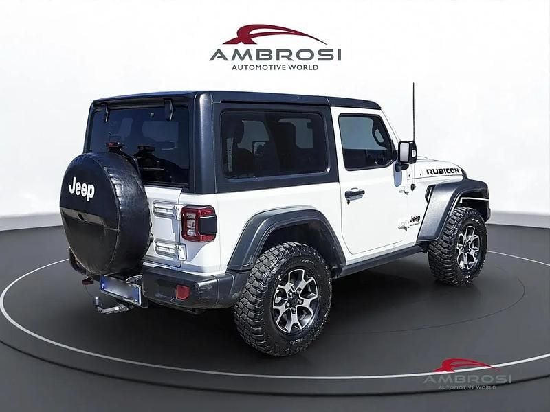 Usata Jeep Wrangler Rubicon 200 CV (147 kW) 2018 Bianco SUV