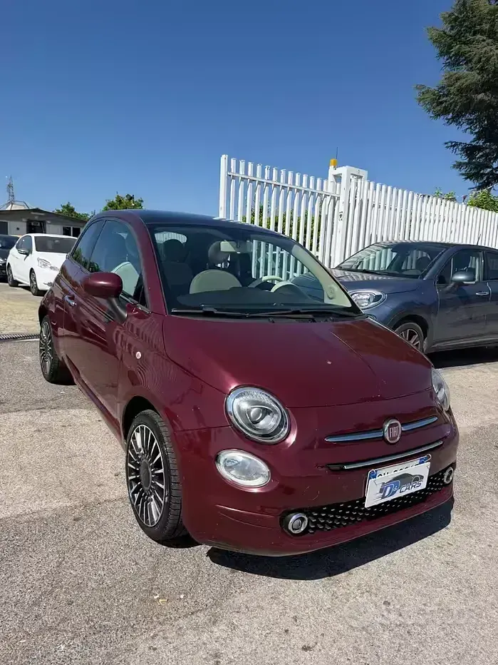 Usata Fiat 500 Lounge 69 CV (50 kW) 2018 Viola Berlina