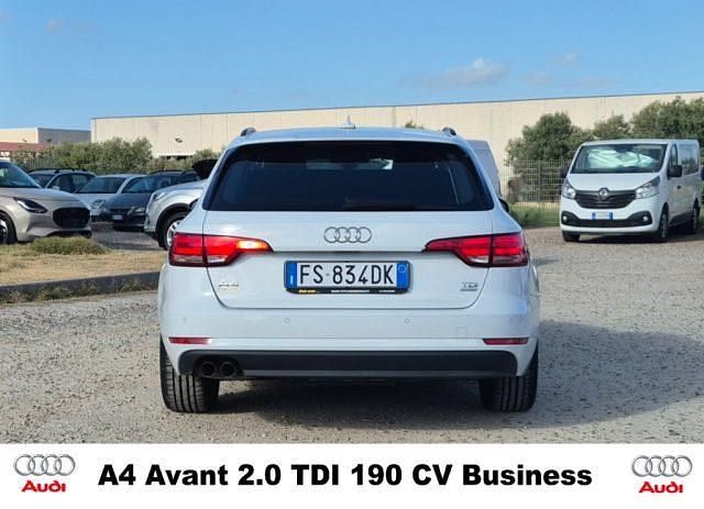 Usata Audi A4 Premium 190 CV (139 kW) 2018 Bianco / pastello Station wagon