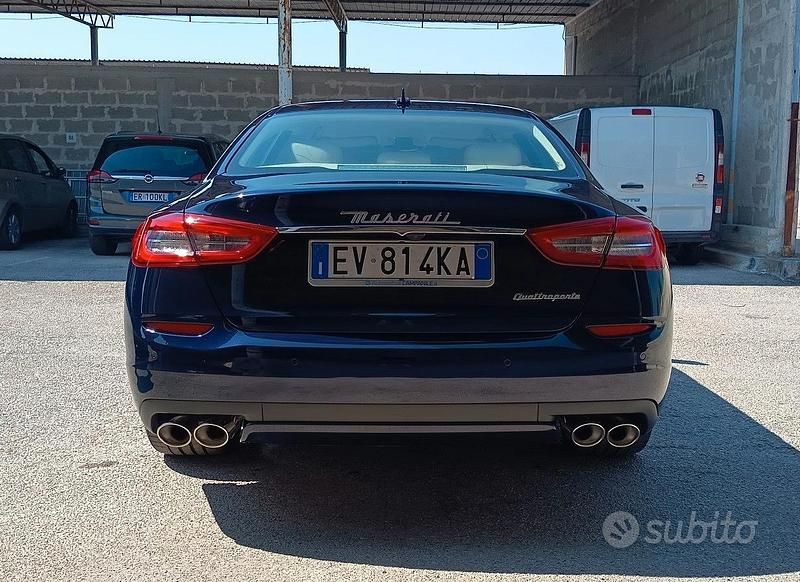Usata Maserati Quattroporte 2014 Blu Berlina
