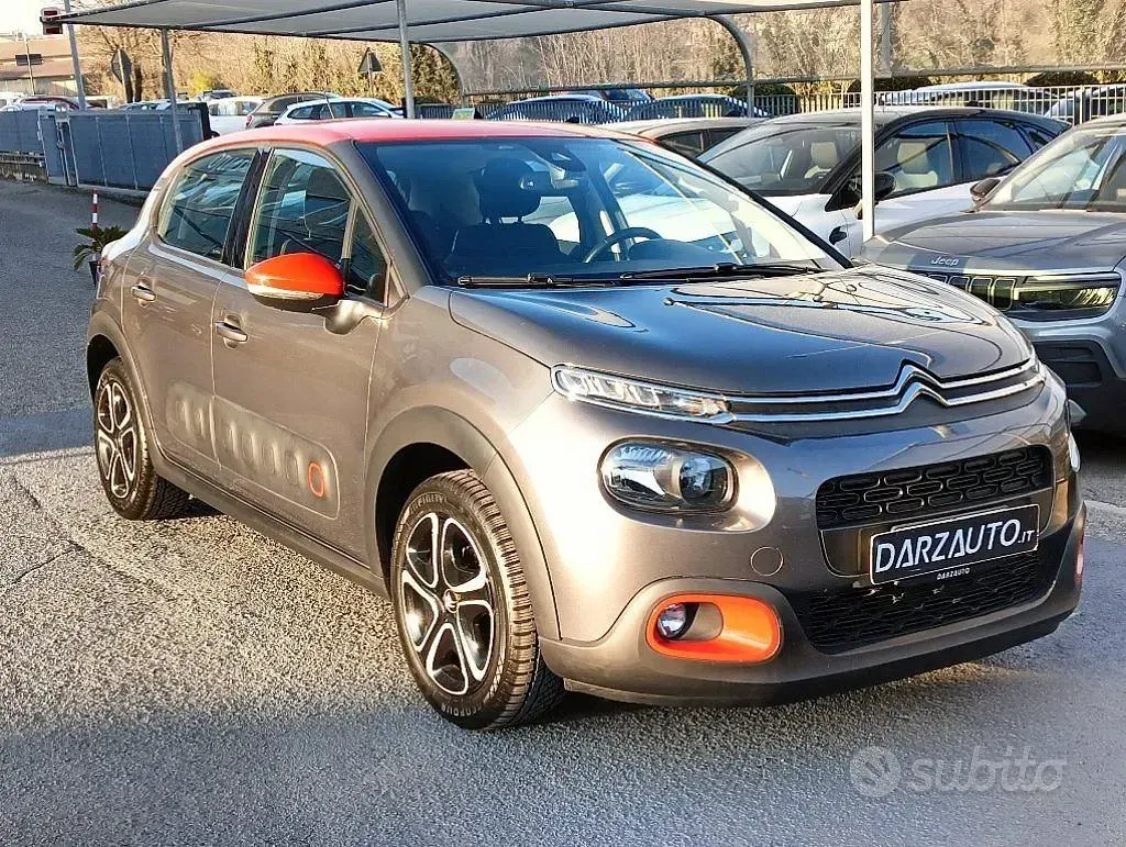 Usata Citroën C3 PureTech 82 CV (60 kW) 2018 Grigio Utilitaria