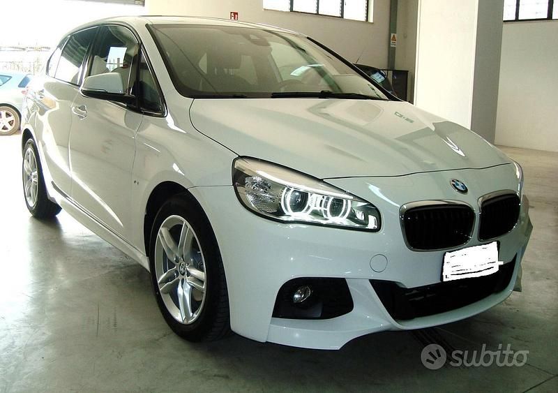 Usata BMW 218 M Sport 150 CV (110 kW) 2017 Bianco Station wagon
