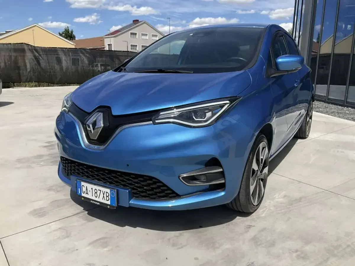 Usata Renault Zoe Zen 100 kW (136 CV) 2020 Blu/azzurro Utilitaria