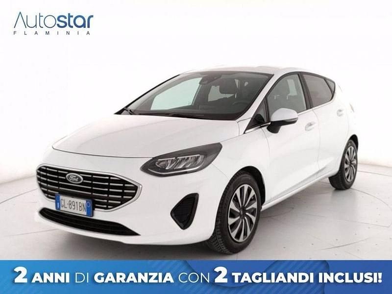 Bianco Usata 2022 Ford Fiesta Titanium Berlina | 12.900 € (Ottimo prezzo) - Immagine 1/1