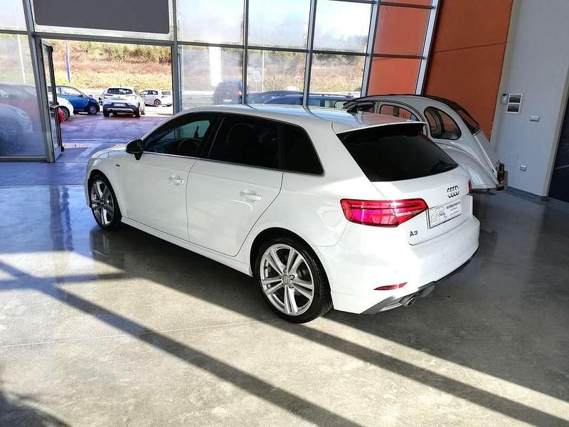 Usata Audi A3 S-Line 116 CV (85 kW) 2020 Bianco Berlina