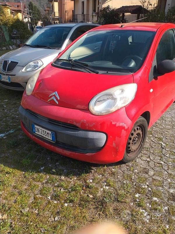 Usata Citroën C1 2005 Rosso Utilitaria