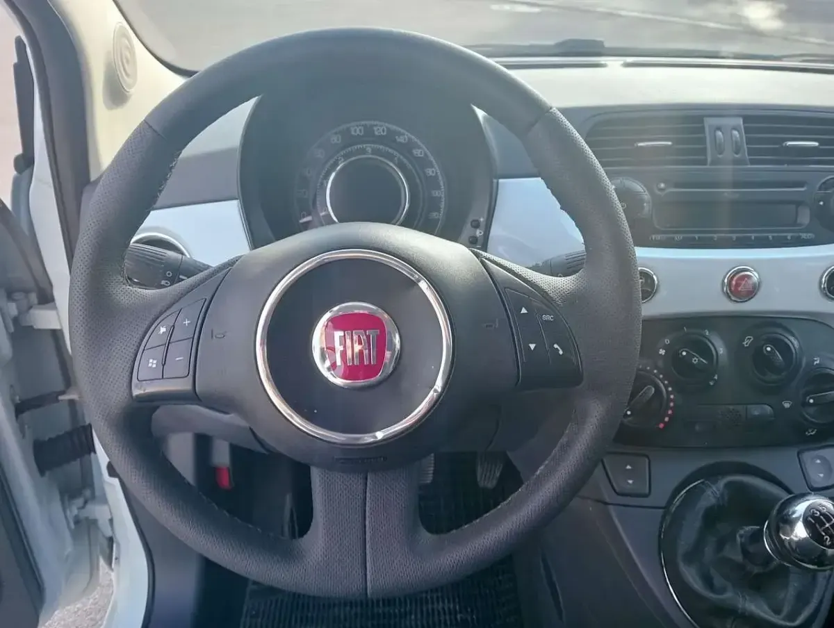 Usata Fiat 500 Pop 75 CV (55 kW) 2009 Blu/azzurro Cabrio