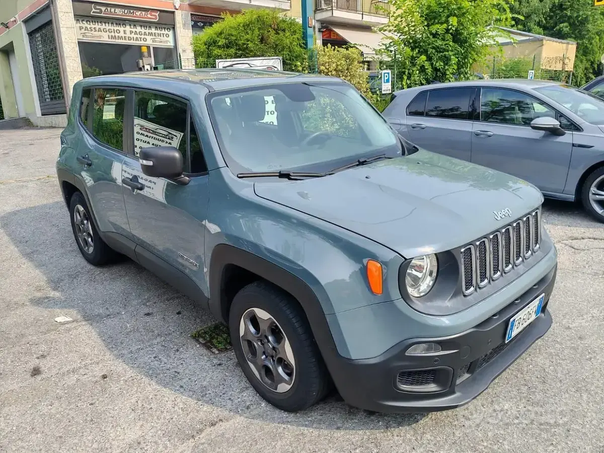 Usata Jeep Renegade Longitude 110 CV (80 kW) 2015 Grigio SUV