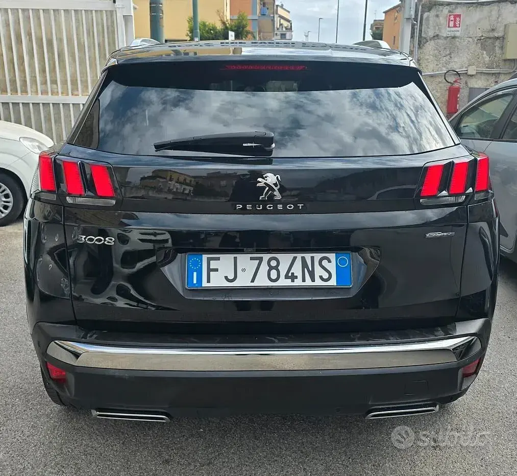 Occasion Peugeot 3008 GT-line 120 PK (88 kW) 2017 Zwart SUV