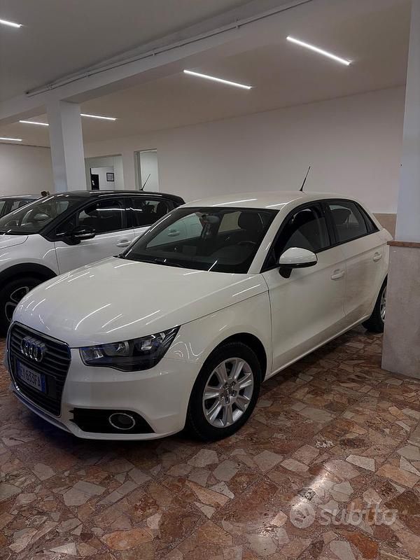 Usata Audi A1 S-Line 89 CV (65 kW) 2015 Bianco Utilitaria