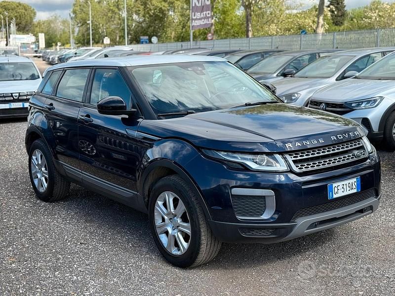 Usata Land Rover Range Rover evoque SE Dynamic 150 CV (110 kW) 2016 Blu SUV