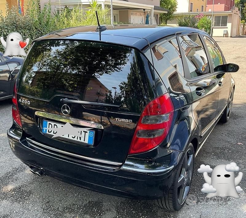 Usata Mercedes A200 193 CV (141 kW) 2006 Nero SUV