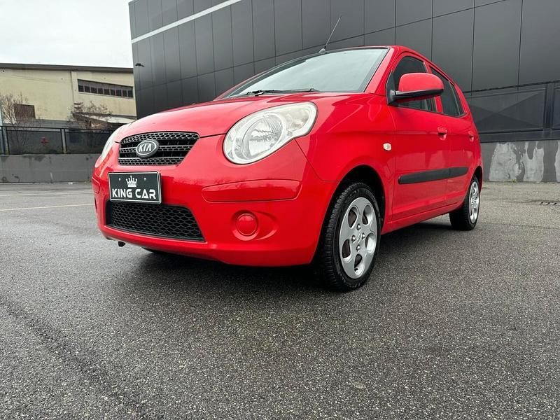 Usata Kia Picanto 63 CV (46 kW) 2010 Rosso Utilitaria