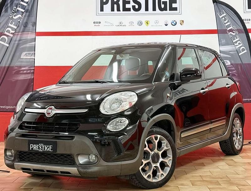 Usata Fiat 500L Trekking 95 CV (69 kW) 2015 Nero Monovolume