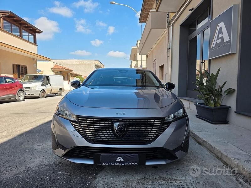 Usata Peugeot 308 Allure 131 CV (96 kW) 2022 Grigio Berlina