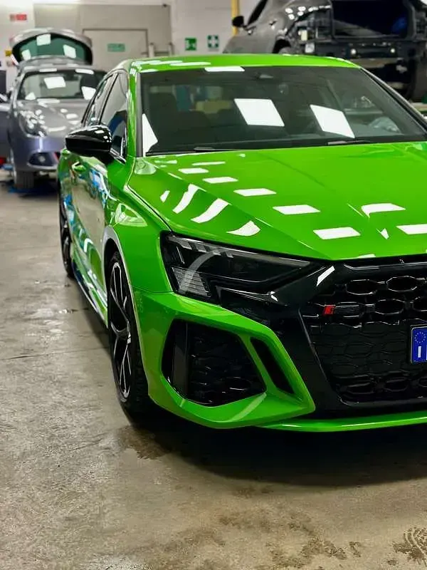Usata Audi RS3 400 CV (294 kW) 2023 Verde Berlina