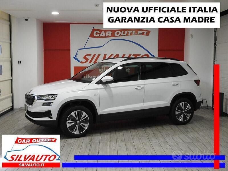 Usata Skoda Karoq Ambition 110 CV (80 kW) 2024 Blu mediterraneo SUV