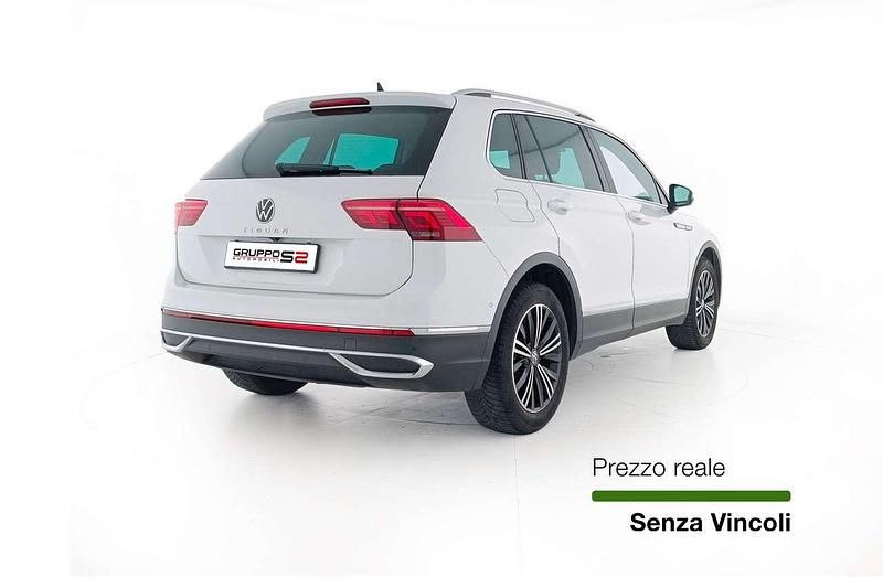 Usata VW Tiguan Elegance 150 CV (110 kW) 2021 Bianco SUV