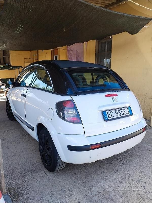 Usata Citroën C3 Pluriel 2010 Bianco Cabrio