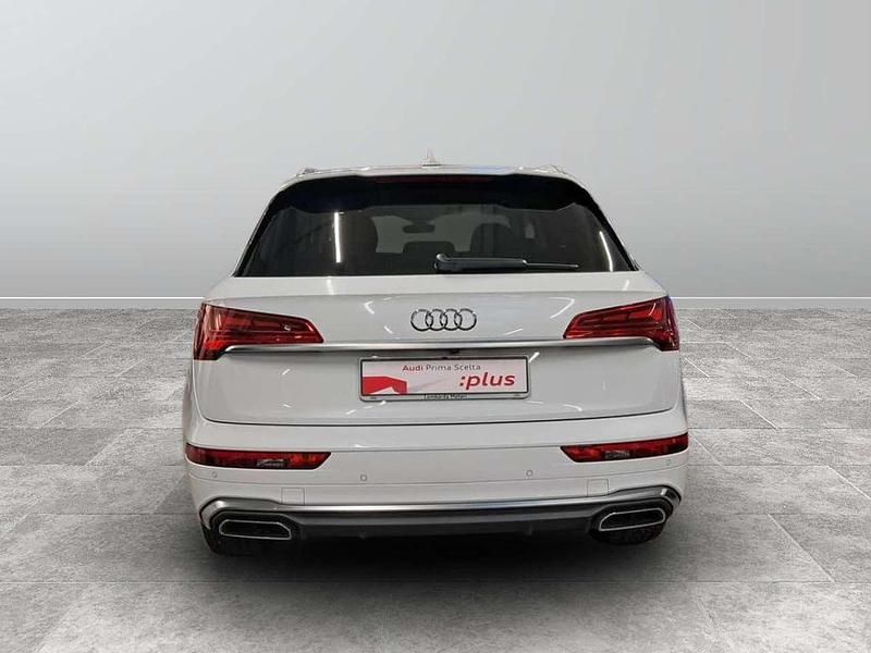 Usata Audi Q5 S-Line 204 CV (150 kW) 2021 Bianco ghiacciaio metallizzato SUV