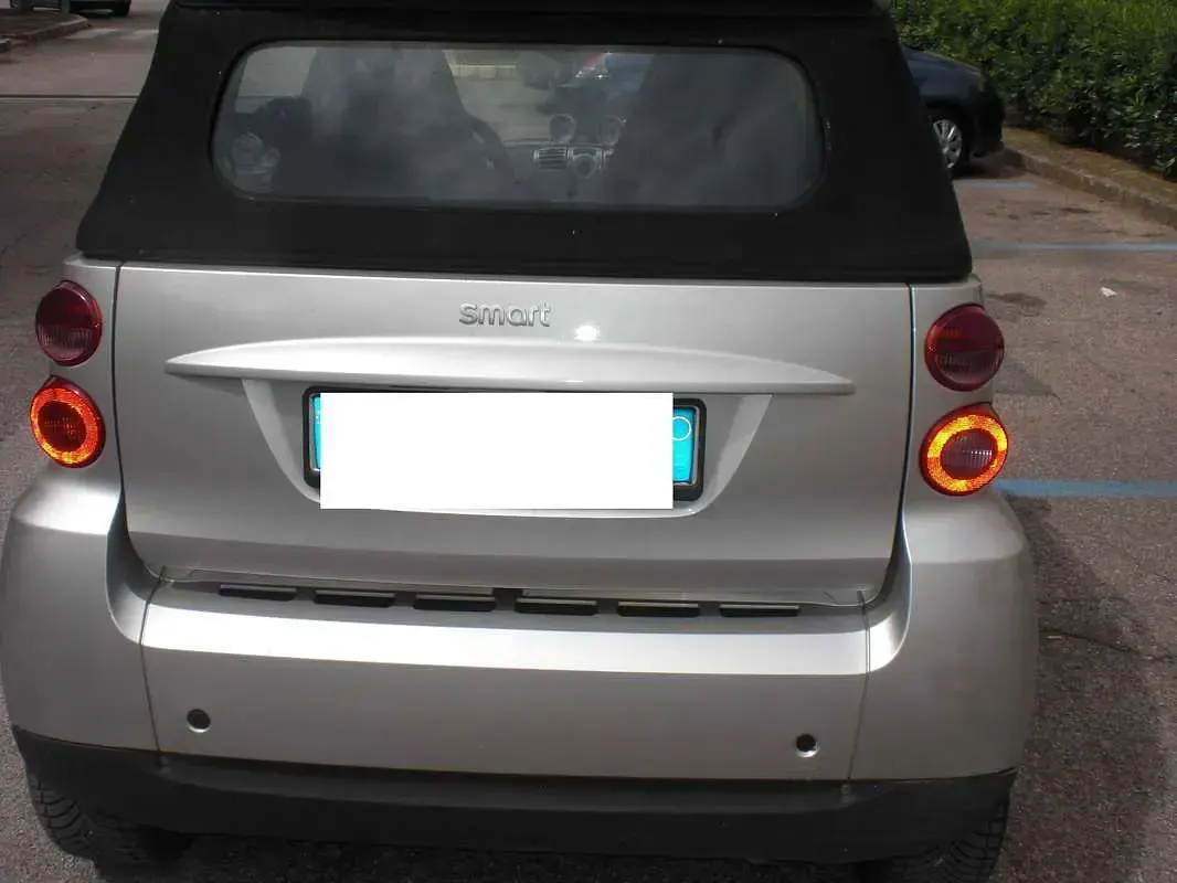 Usata Smart ForTwo Cabrio Passion 61 CV (44 kW) 2007 Argento Cabrio