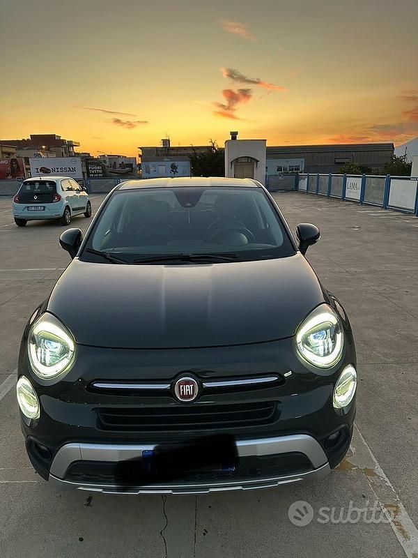 Usata Fiat 500X Cross 120 CV (88 kW) 2019 Verde SUV