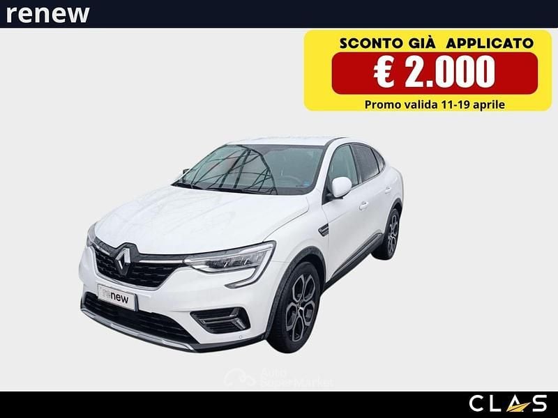 Usata Renault Arkana Intens 145 CV (106 kW) 2021 Bianco SUV