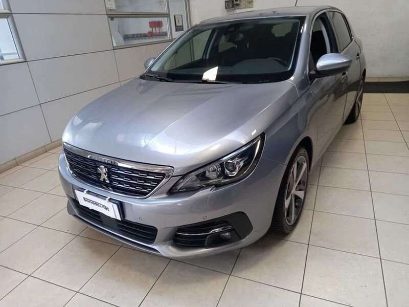 Usata Peugeot 308 Allure 131 CV (96 kW) 2020 Argento Berlina