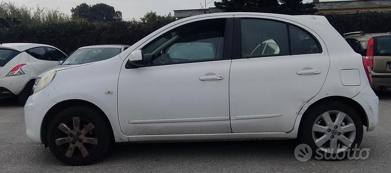 Usata Nissan Micra Acenta 2011 Bianco Utilitaria