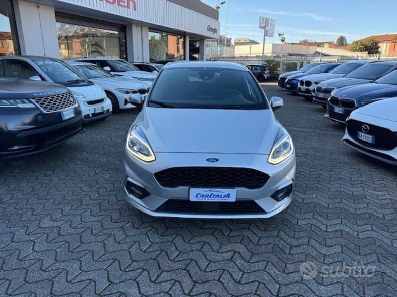 Usata Ford Fiesta ST-Line 95 CV (69 kW) 2020 Grigio Utilitaria