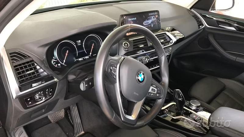 Usata BMW X3 Advantage 190 CV (139 kW) 2019 Nero SUV
