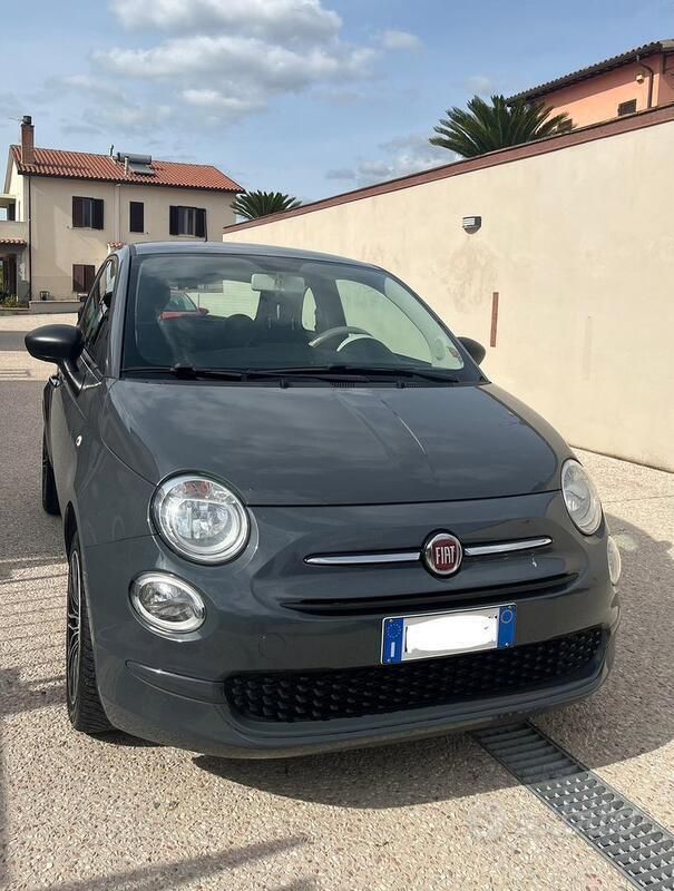 Grigio Usata 2019 Fiat 500 Due volumi | 10.000 € (Buon prezzo) - Immagine 1/4